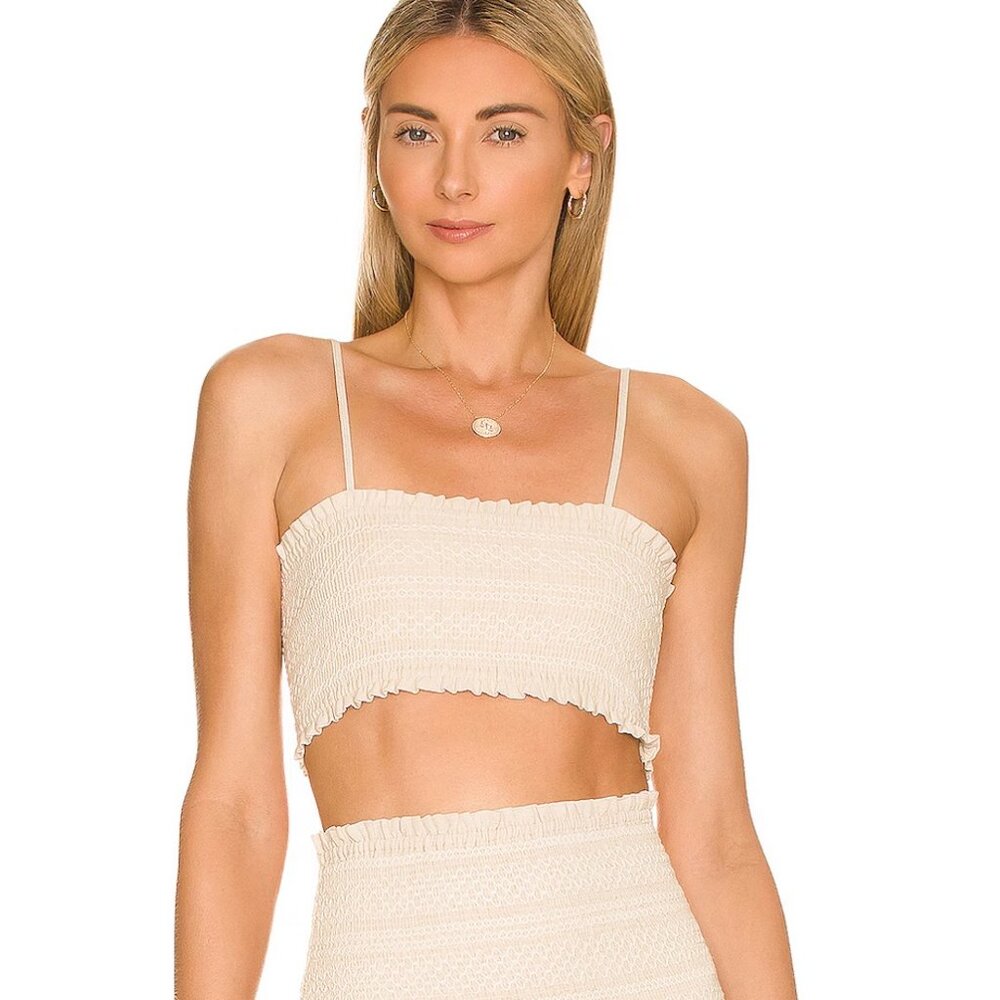 NWOT: Shona Joy: Fiona Shirred Bralette